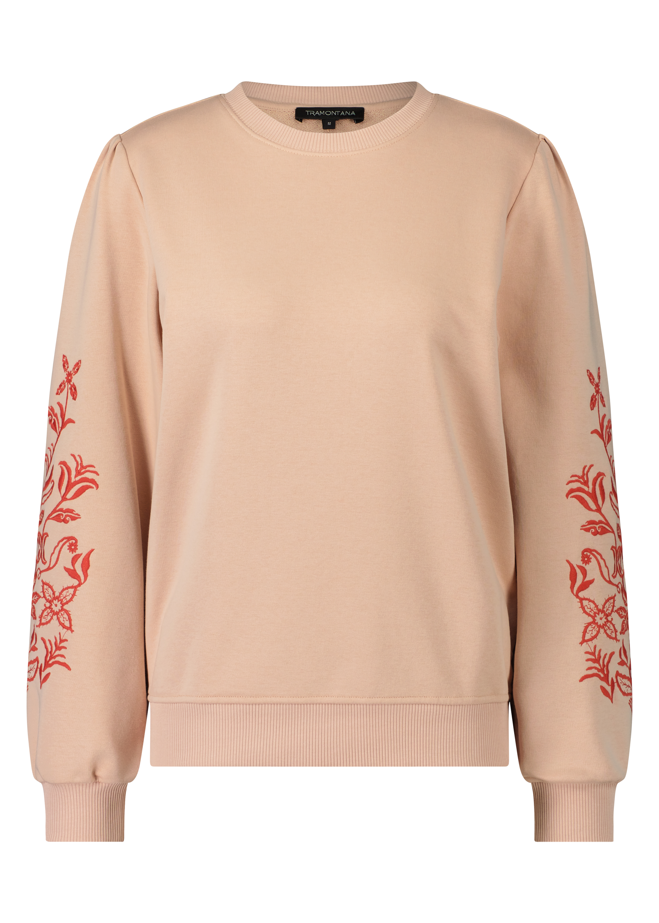 Sweater Embroidered Sleeve