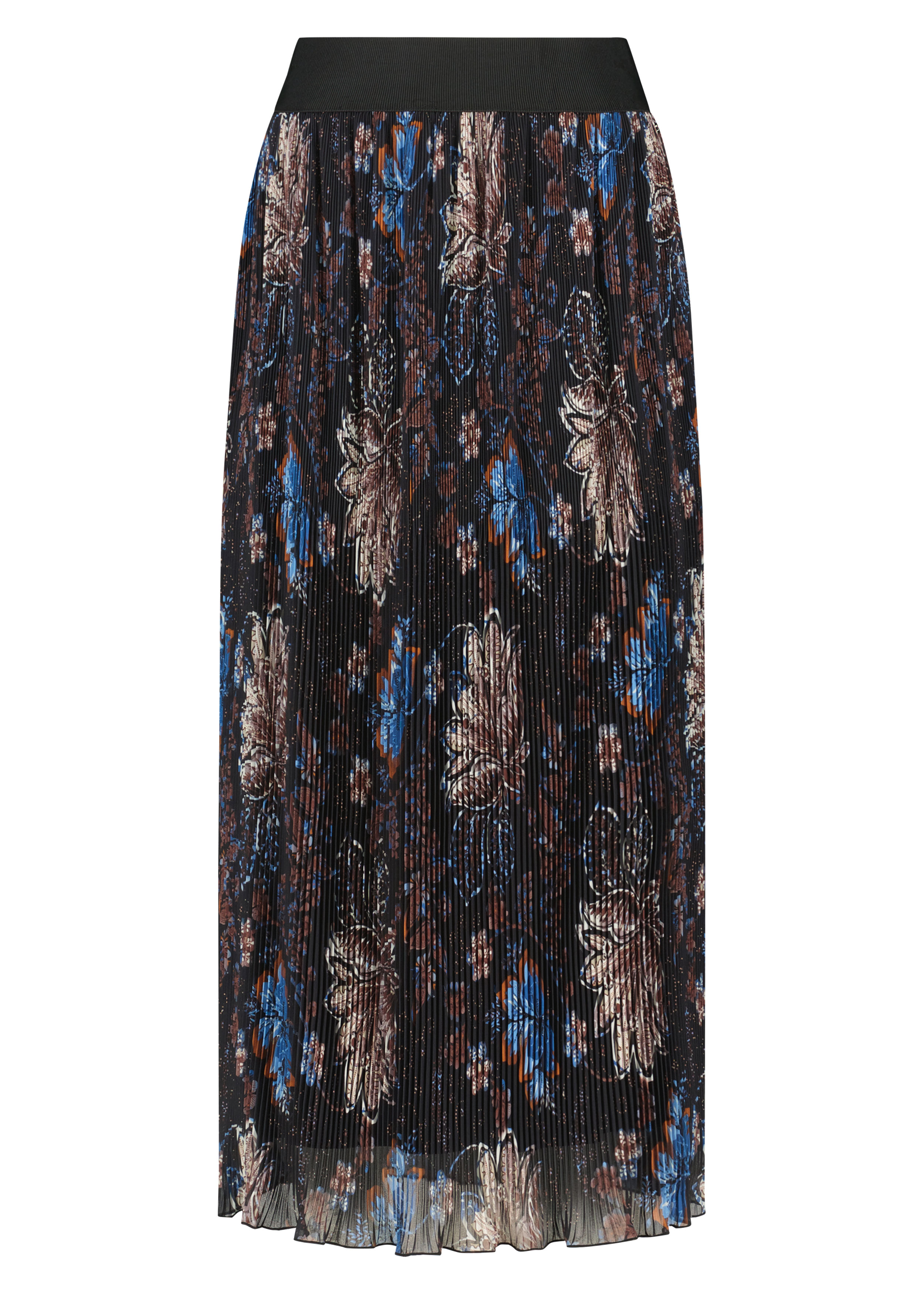 Skirt Plisee Elegant Flower Print