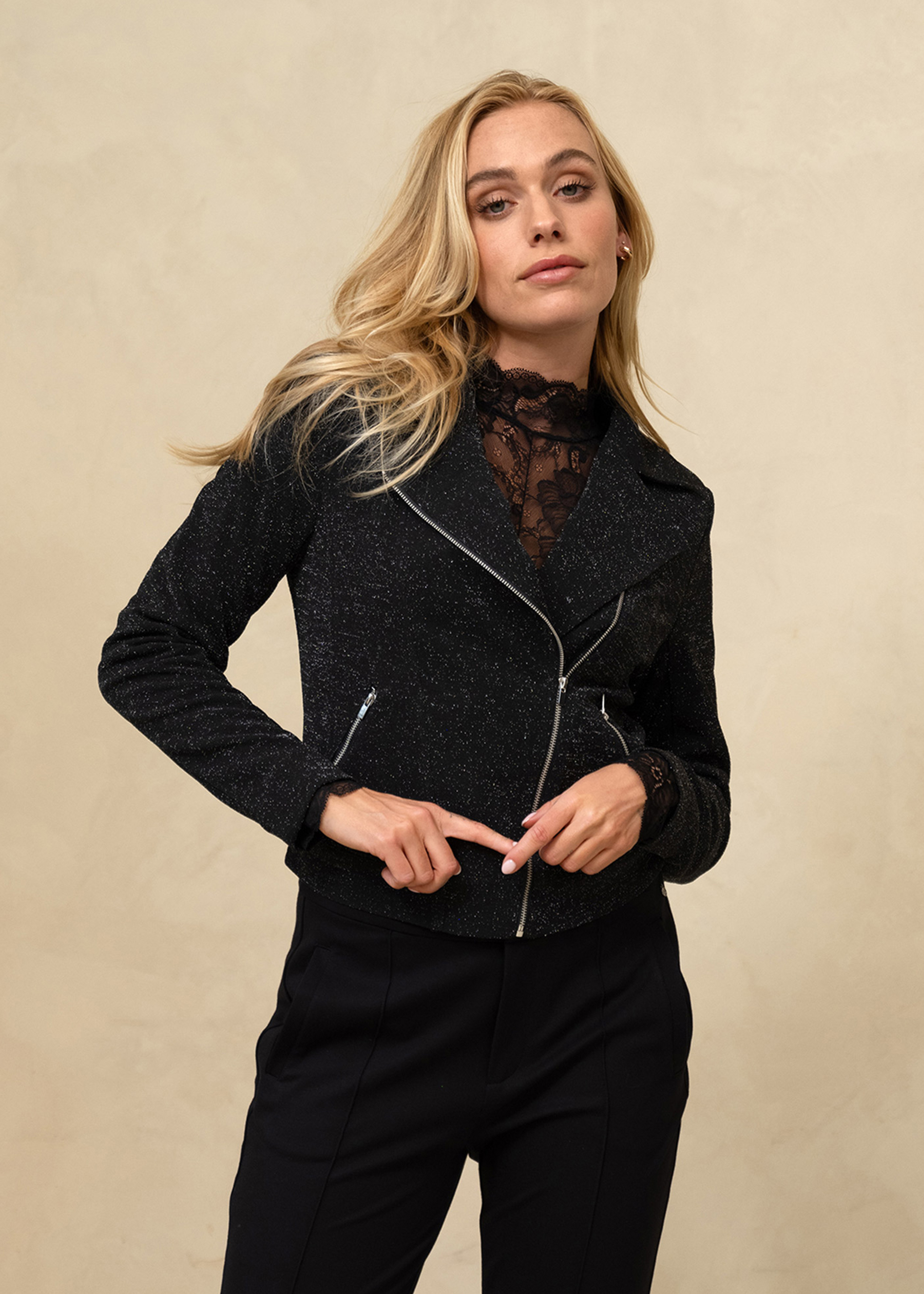 Jacket Jersey Lurex
