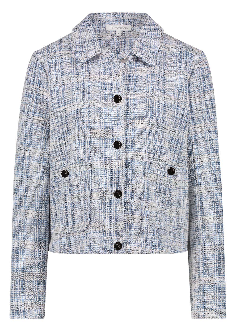 Stretch Tweed Jacket