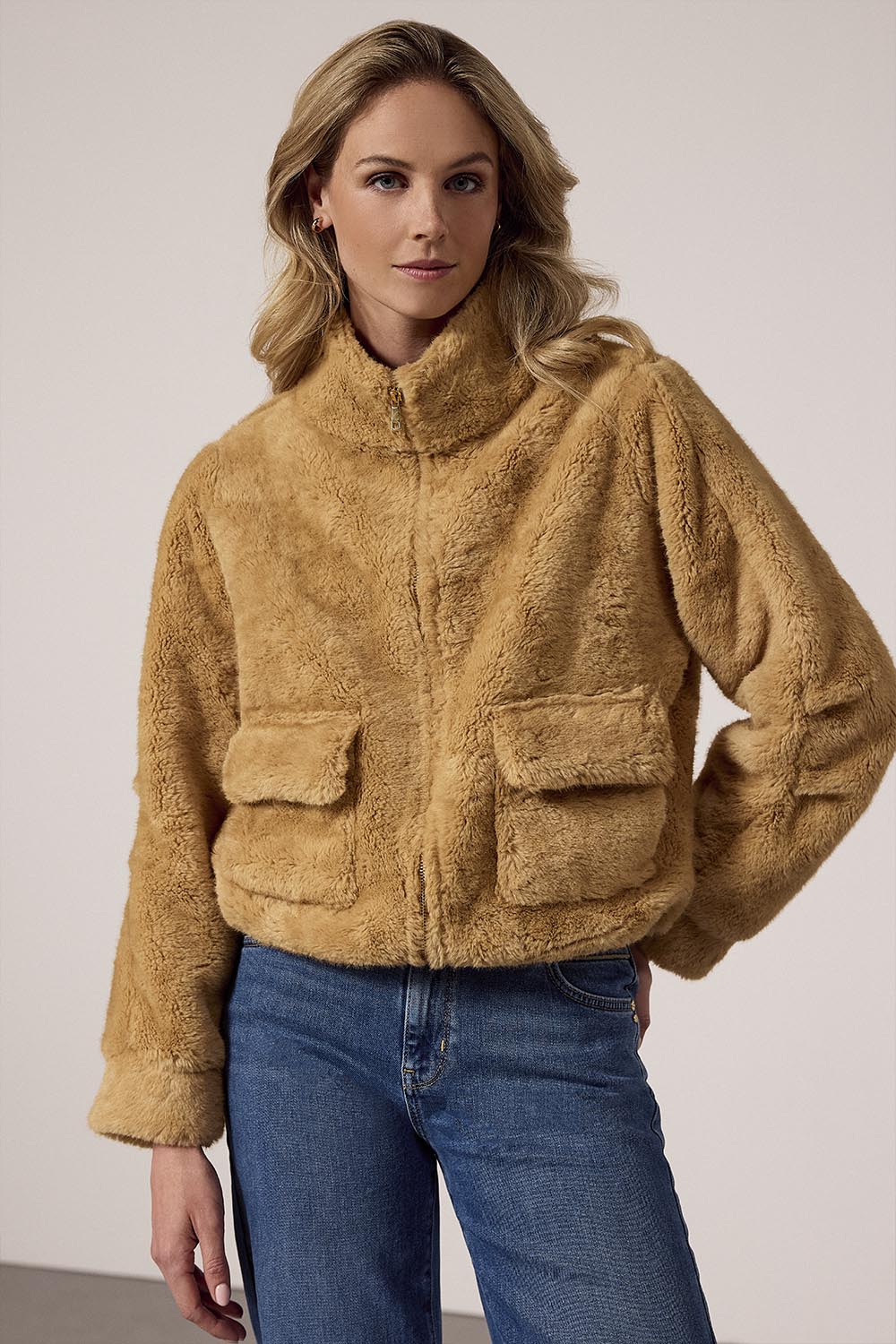 Faux Fur Jacket