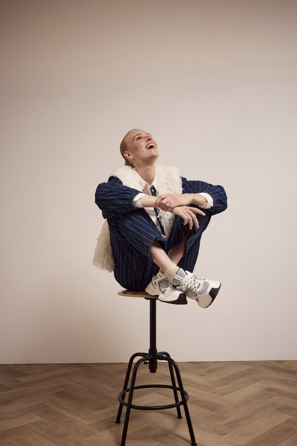 Faux Fur Feather Vest