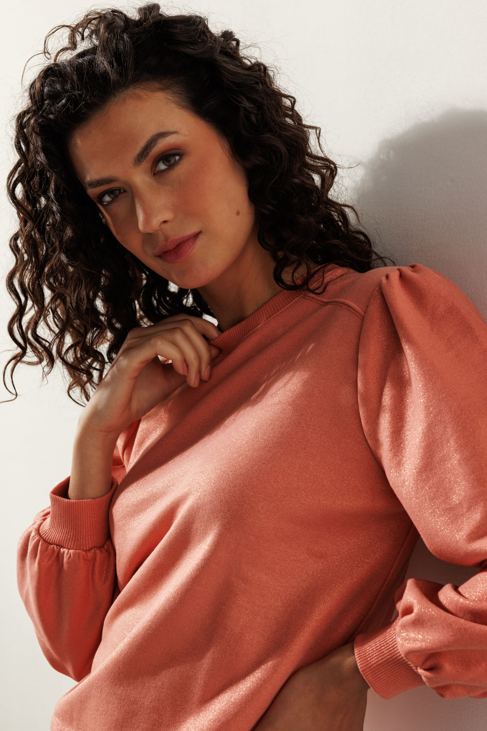 Coated Sweat Jumper