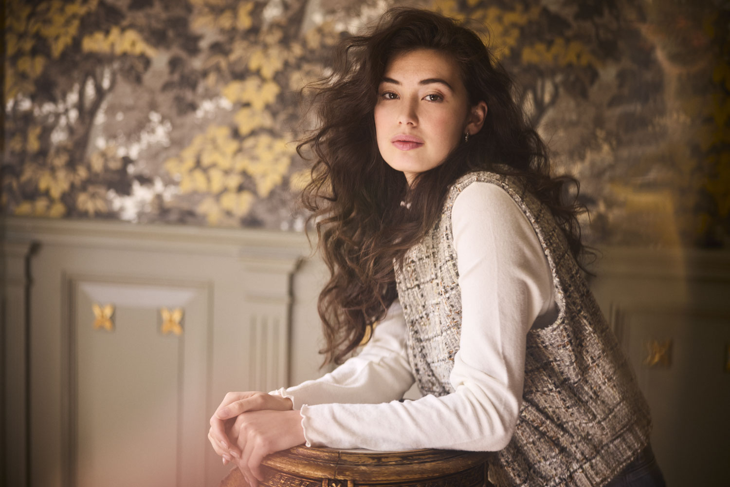 Gilet Tweed