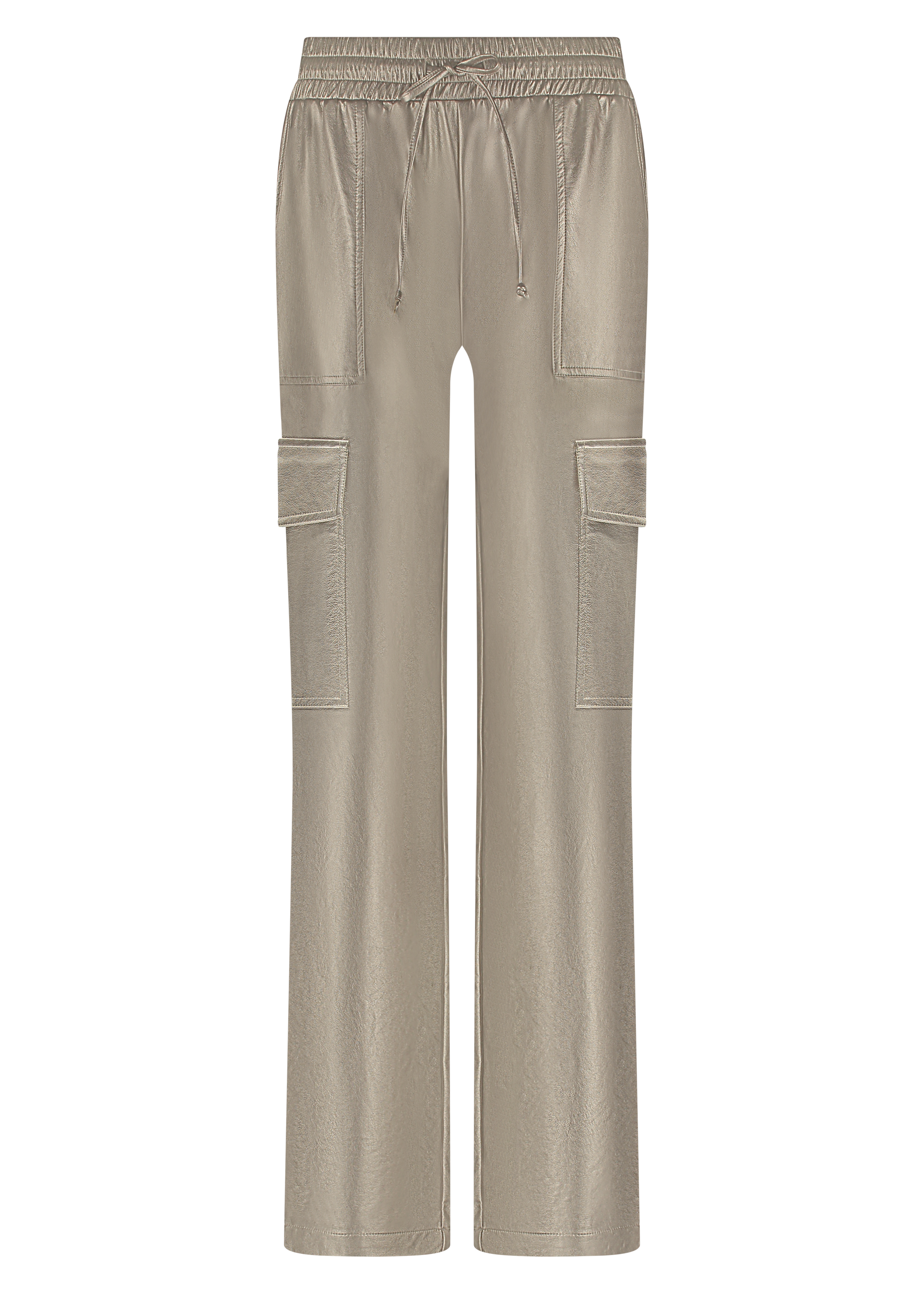 Trousers Gold Cargo Pockets