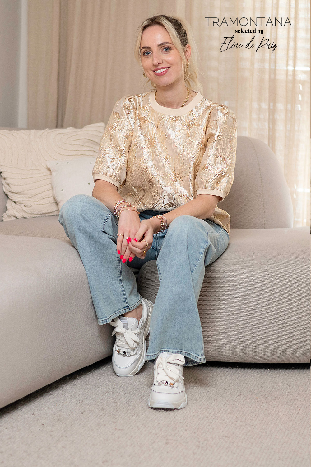 Top Fancy Jacquard