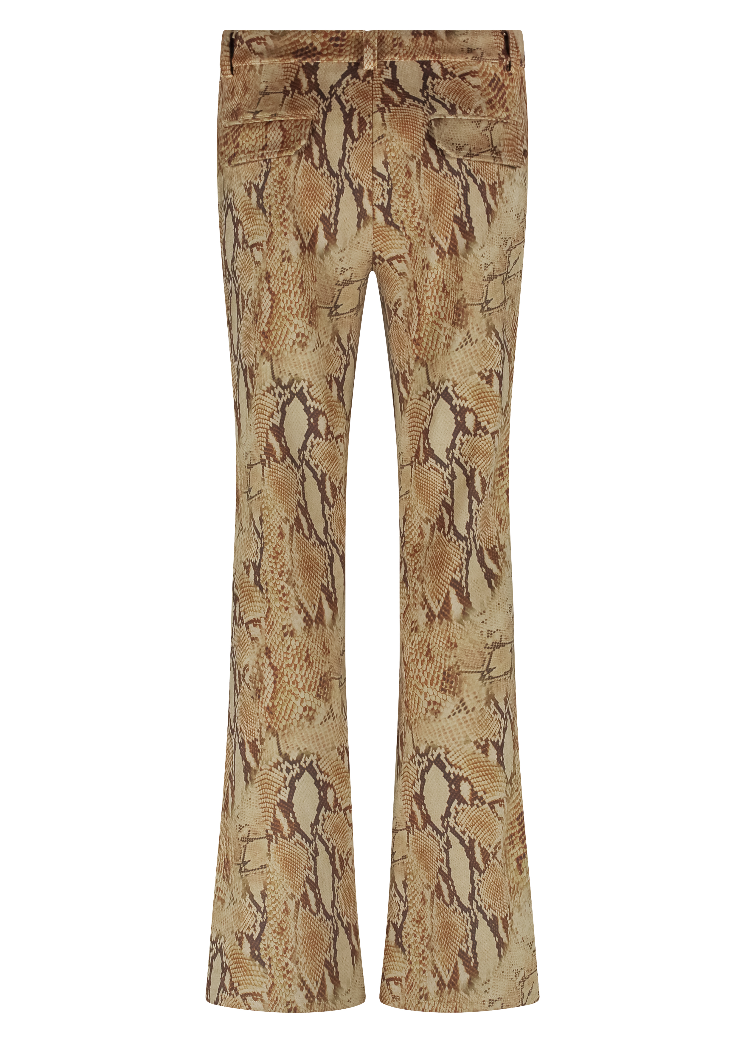 Trousers Beige Snake