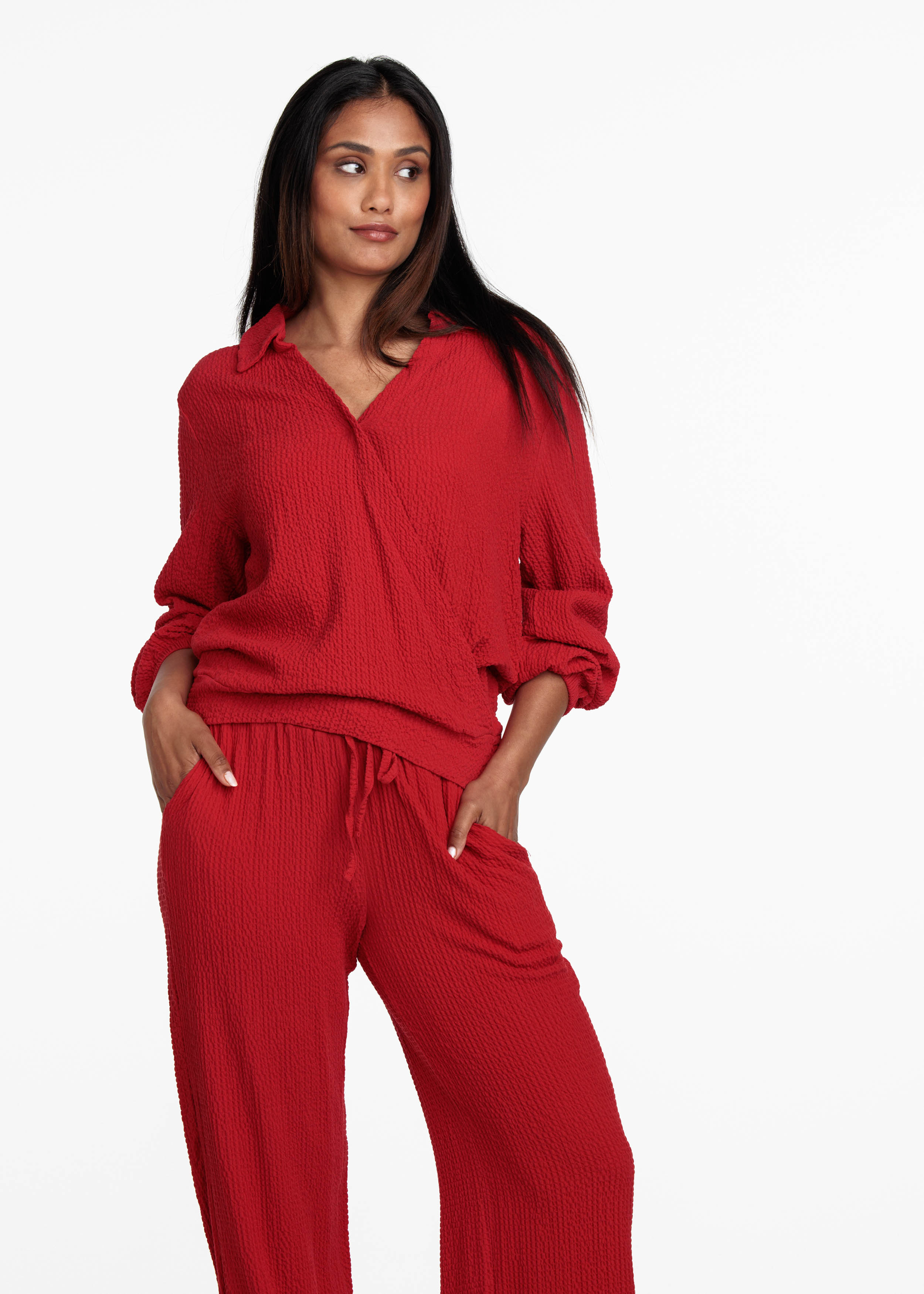 Top Wrap Bubble Viscose
