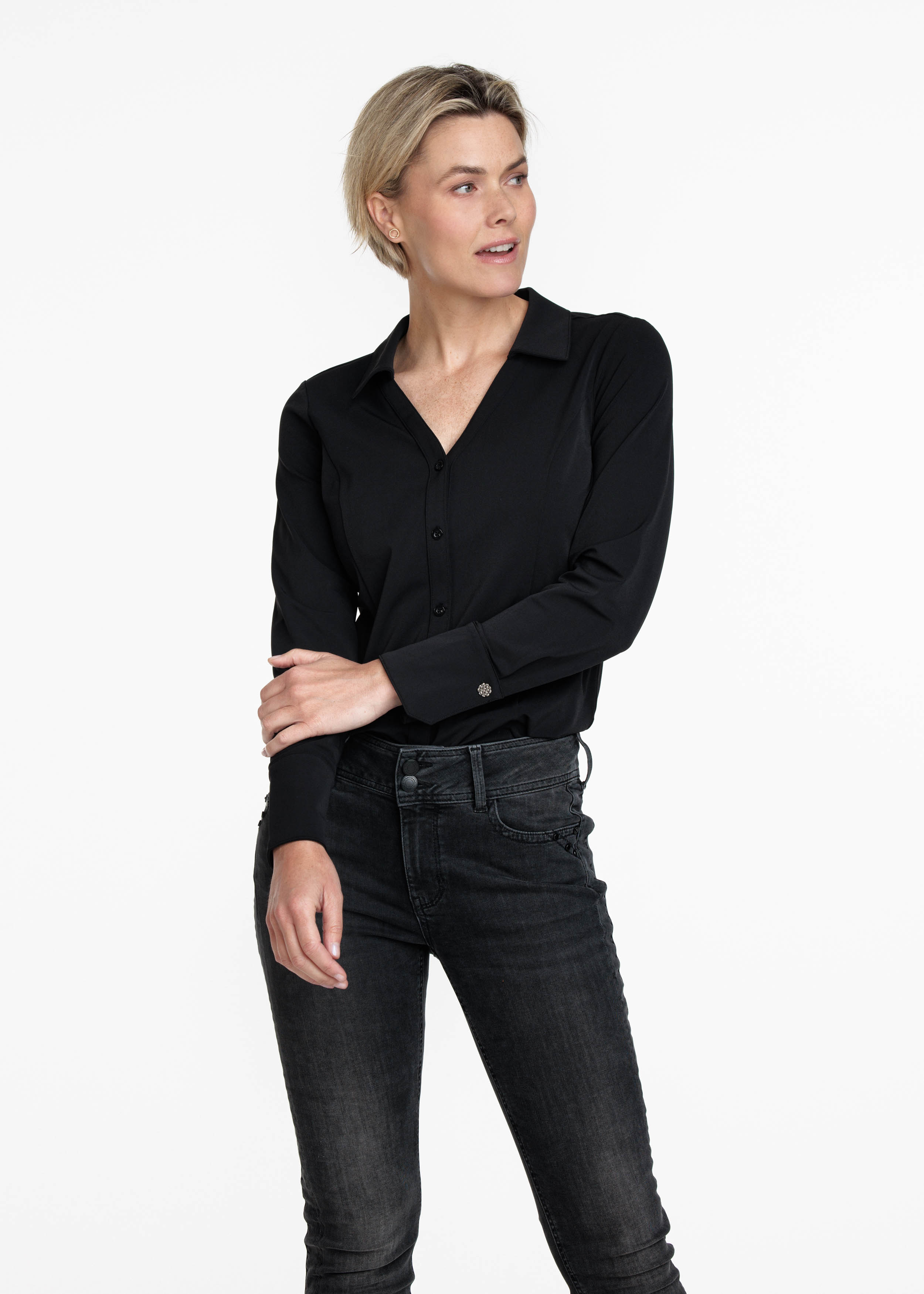 Blouse Travel V-Neck