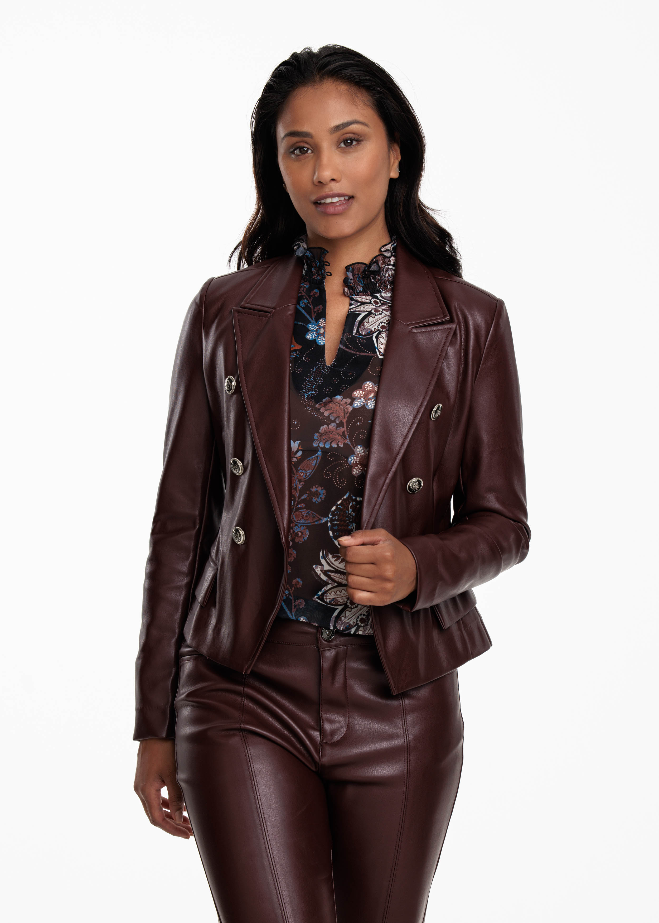 Blazer PU Doublebreasted Blazer PU Doublebreasted