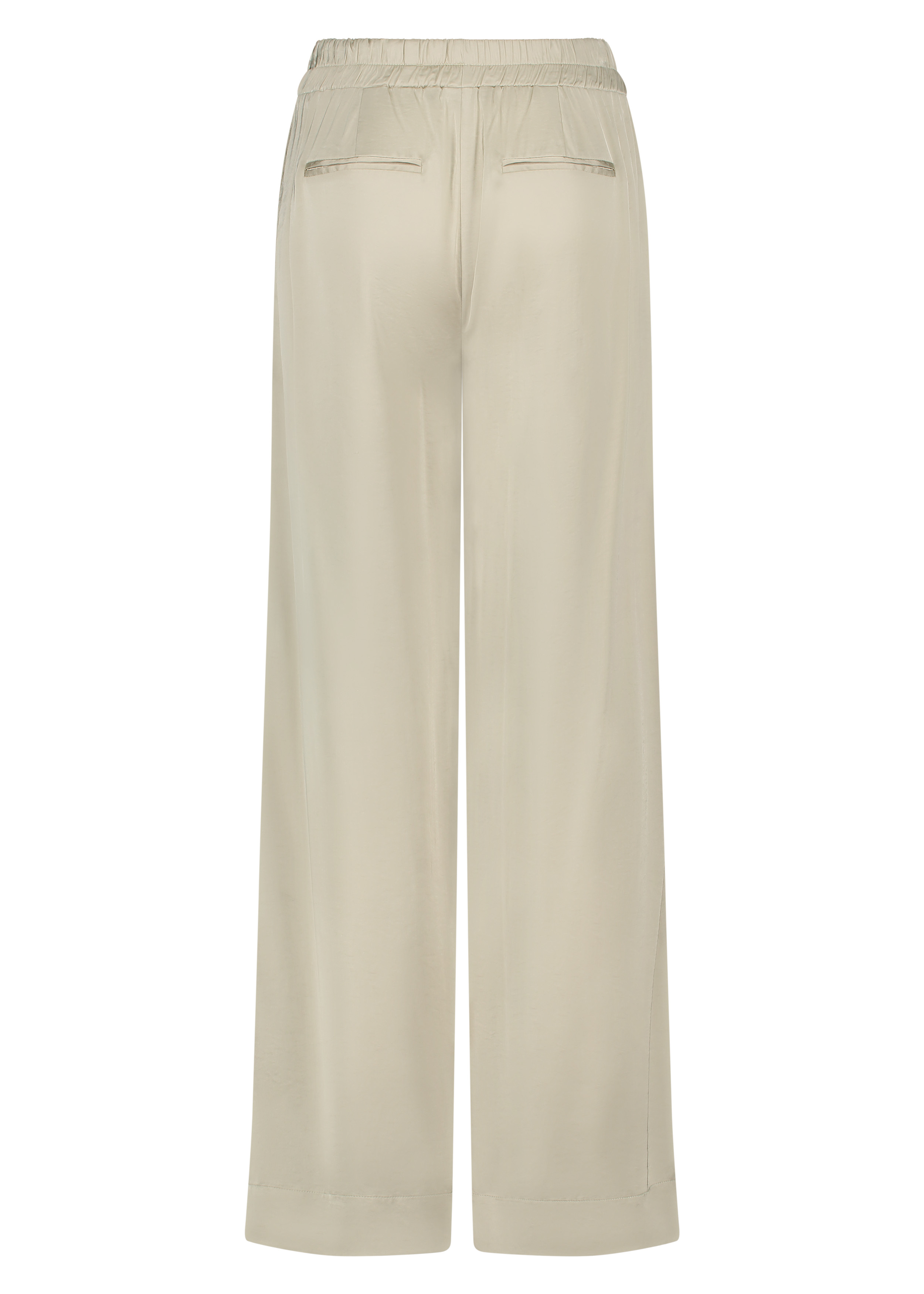 Trousers Wide Hammered Satin