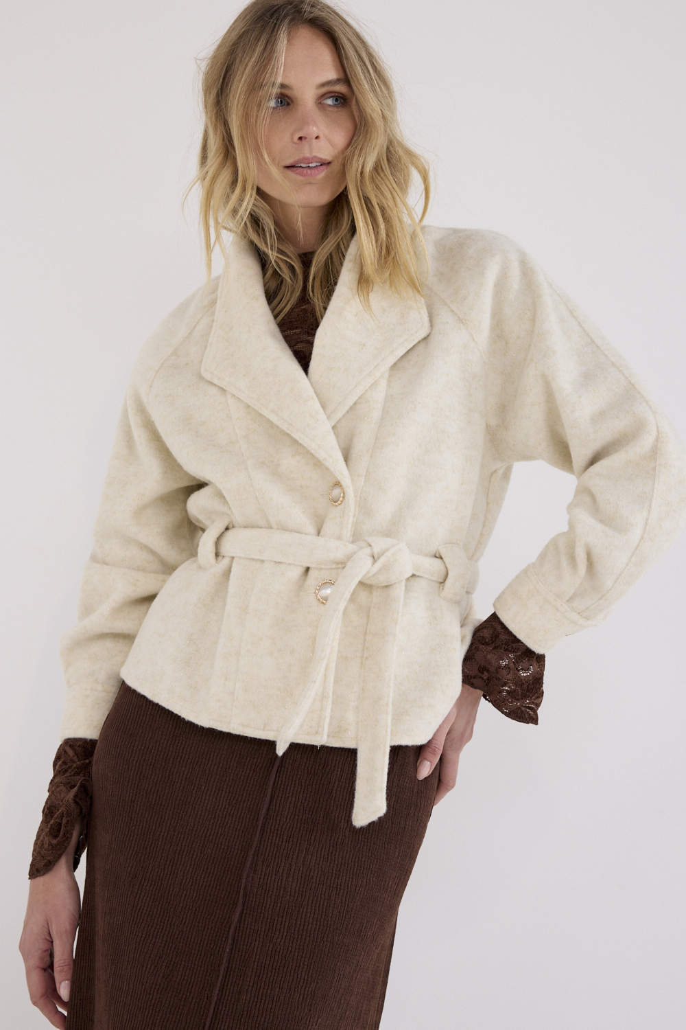 Jacket Selffabric Belt