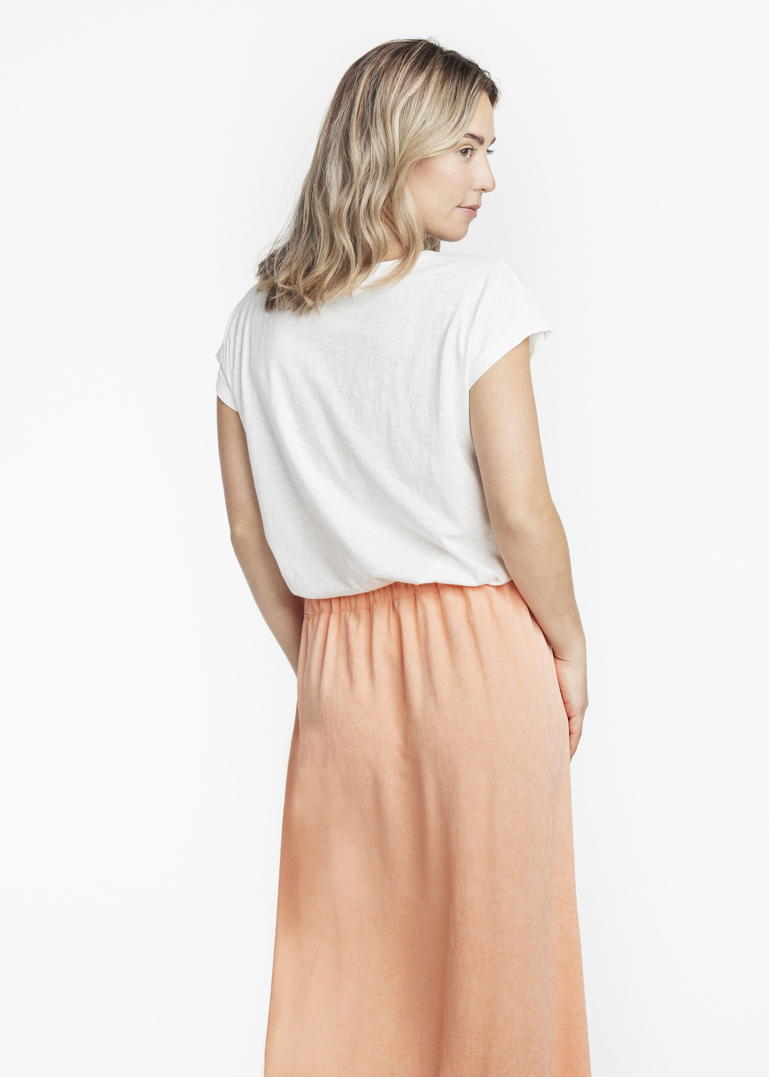 T-Shirt Wavy Leafs Studs