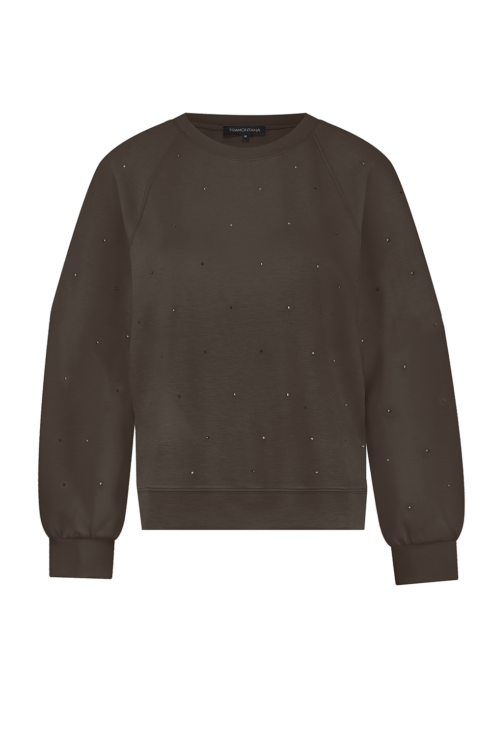 Long-Sleeve Jumper Rhinestones