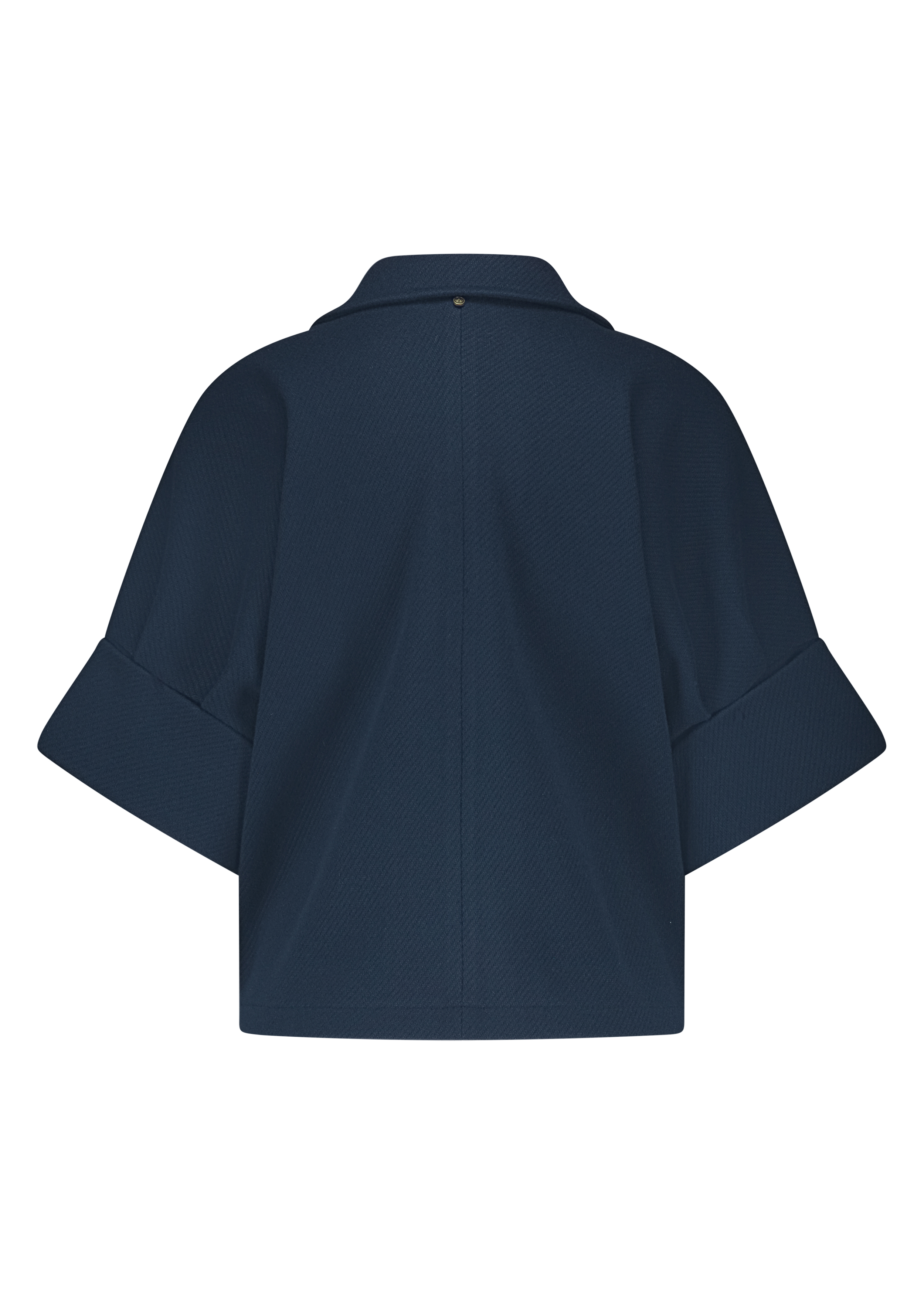 Short-Sleeve Jacket Paspel Collar