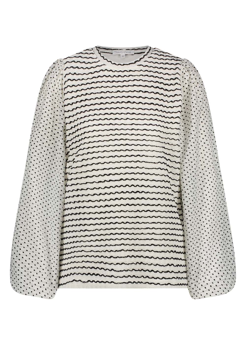 Fabric Mix Top