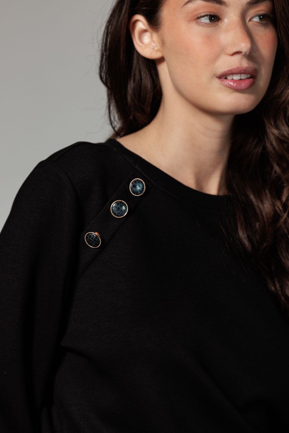 Sweater Sailor Buttons