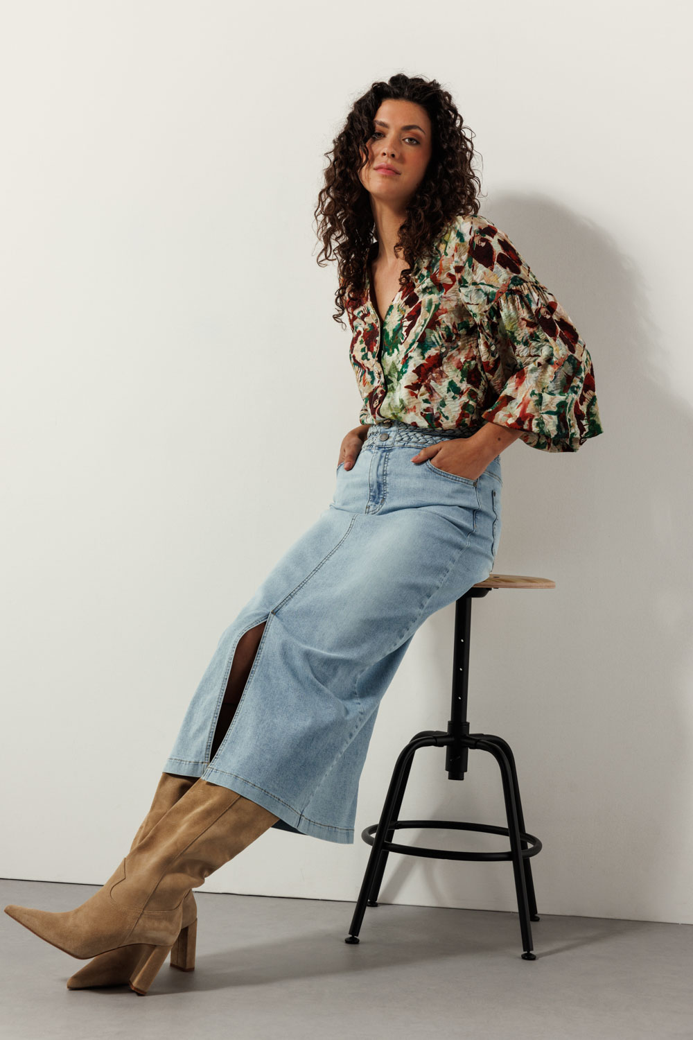 Maxi Denim Skirt Maxi Denim Skirt