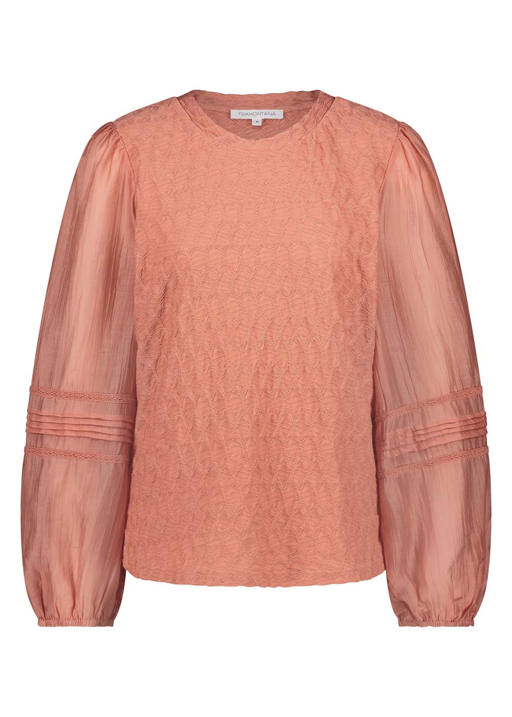 Fancy Fabric Mix Top