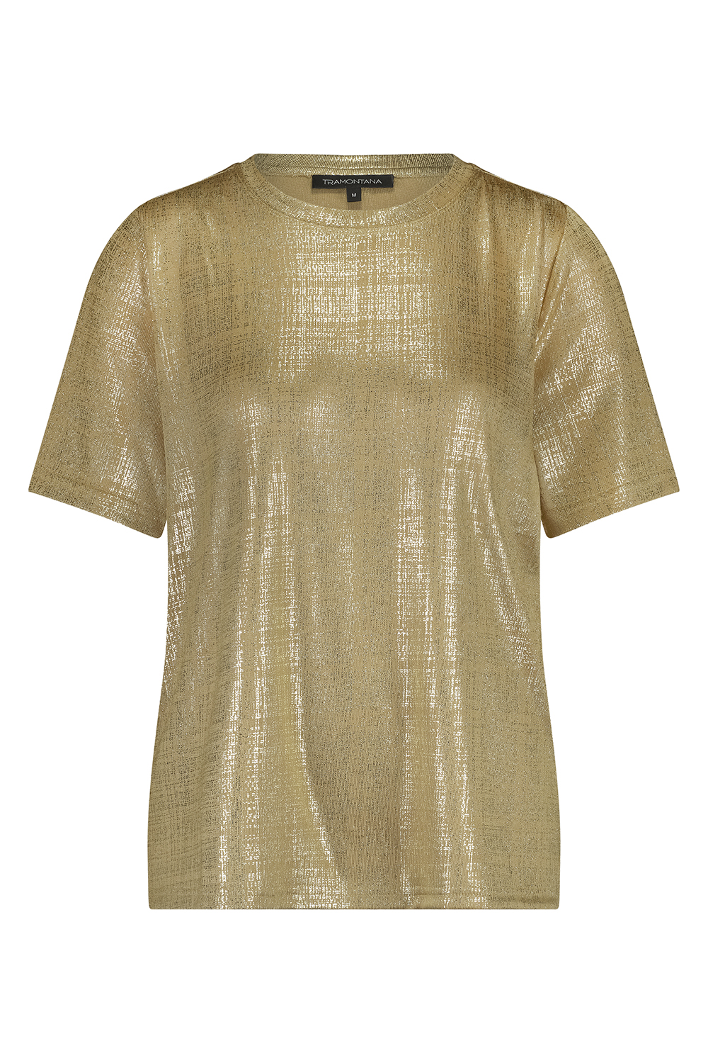 Shimmer Short-Sleeve Top