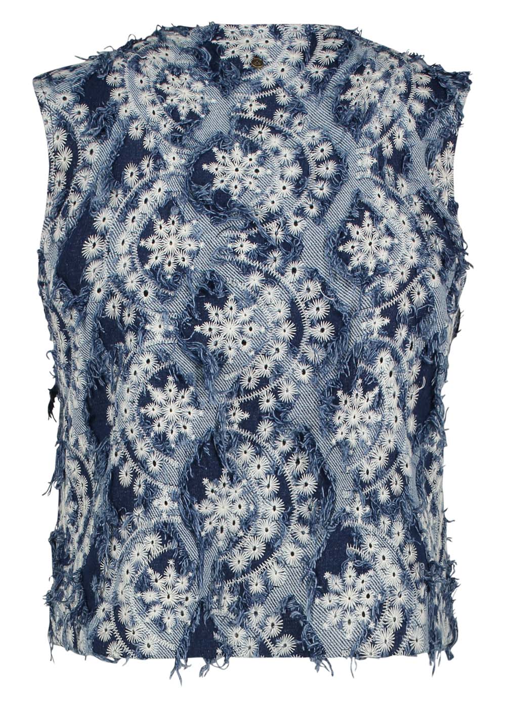 Fancy Fabric Gilet