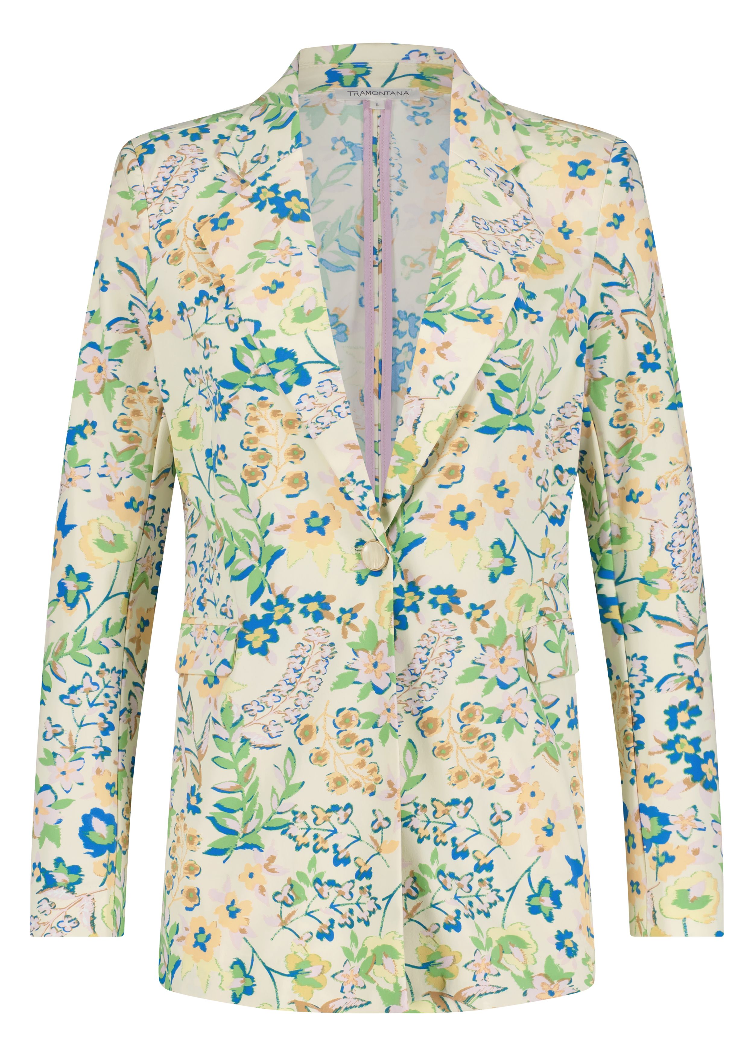 Blazer Travel Summer Florals Print