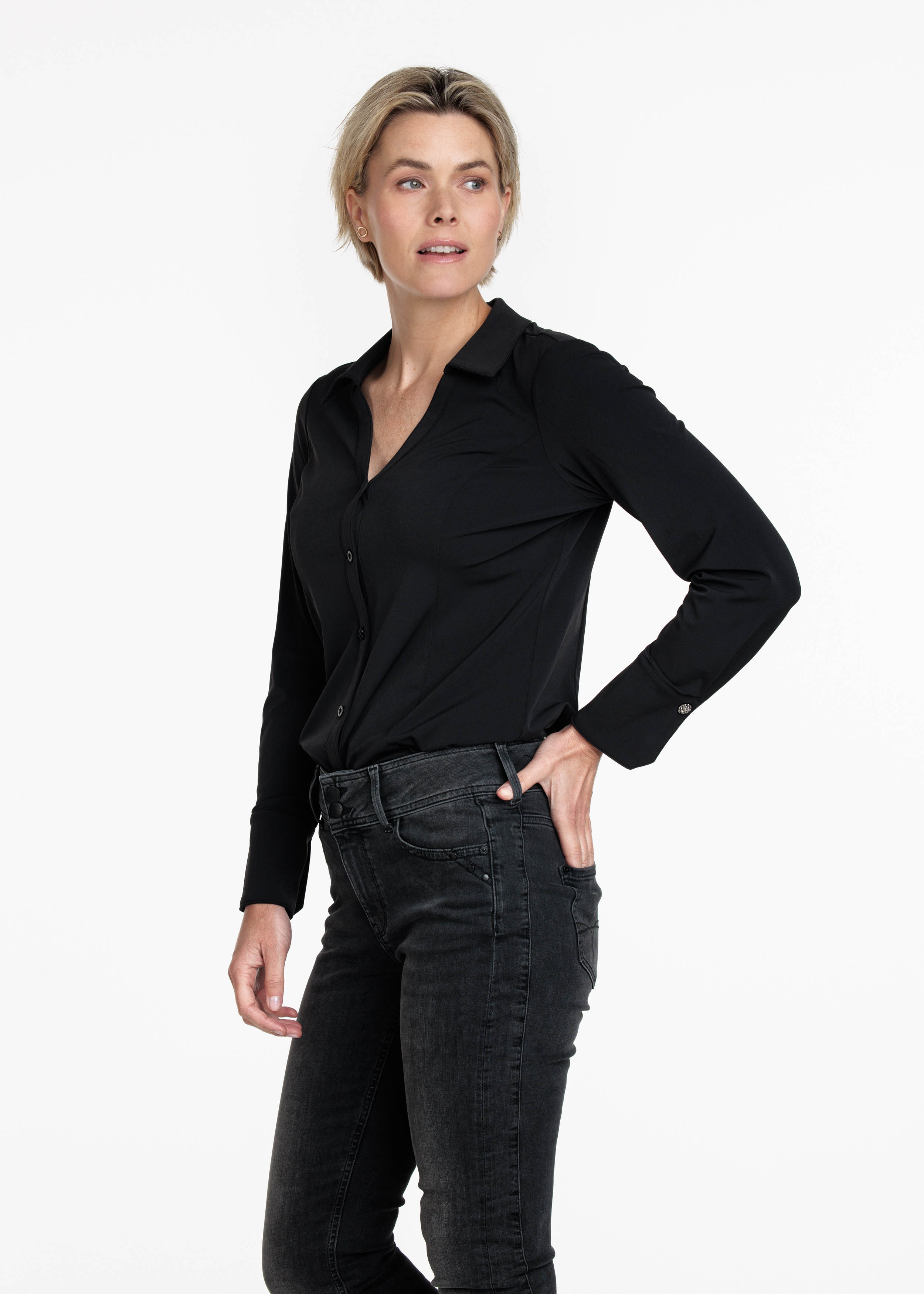 Blouse Travel V-Neck