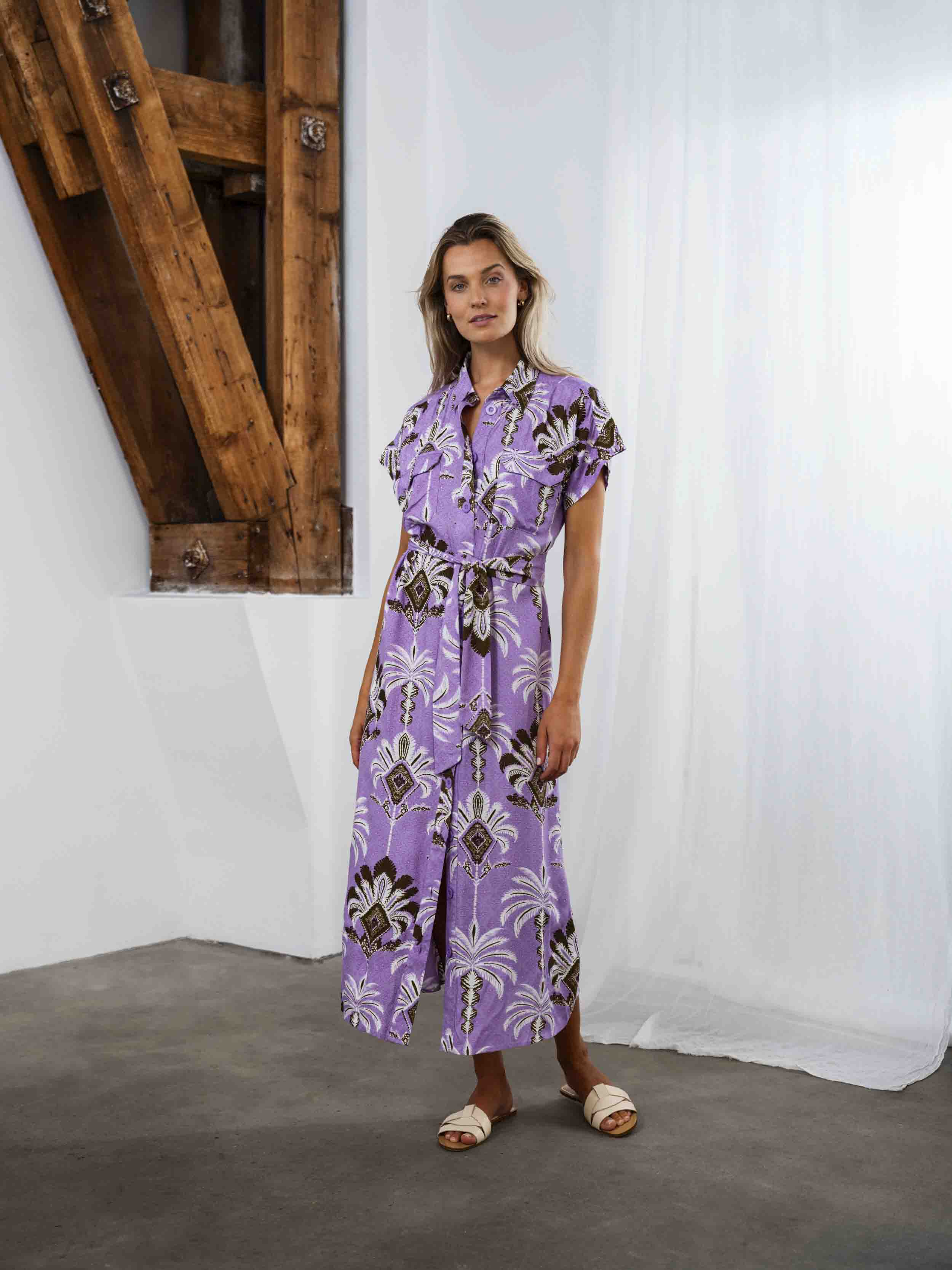 Dress Purple Palm