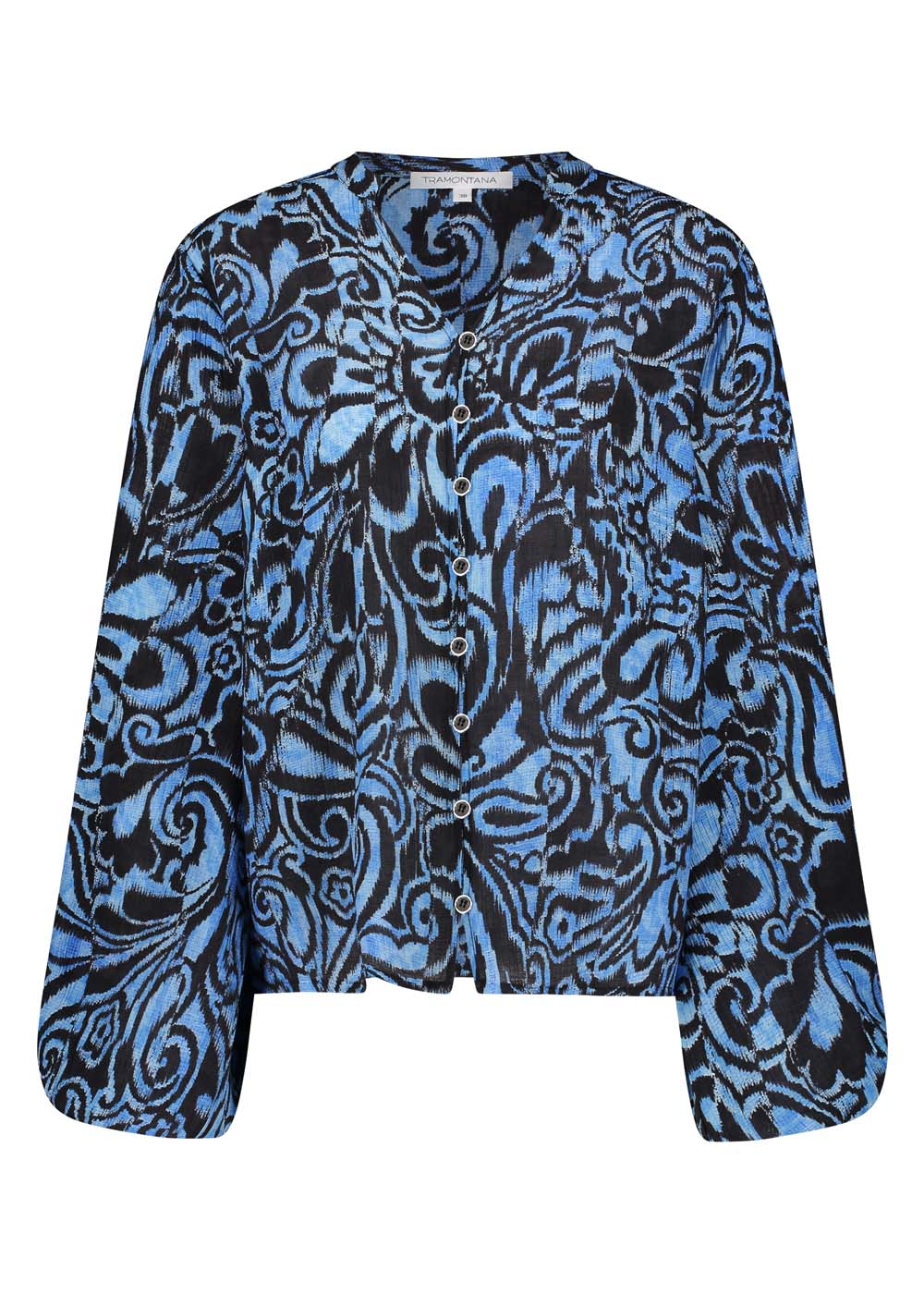 V-Neck Blouse Paisley Blossom