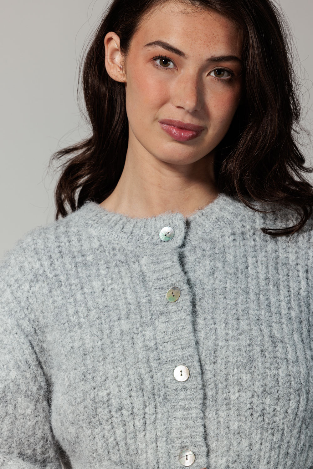 Cardigan Round Neck