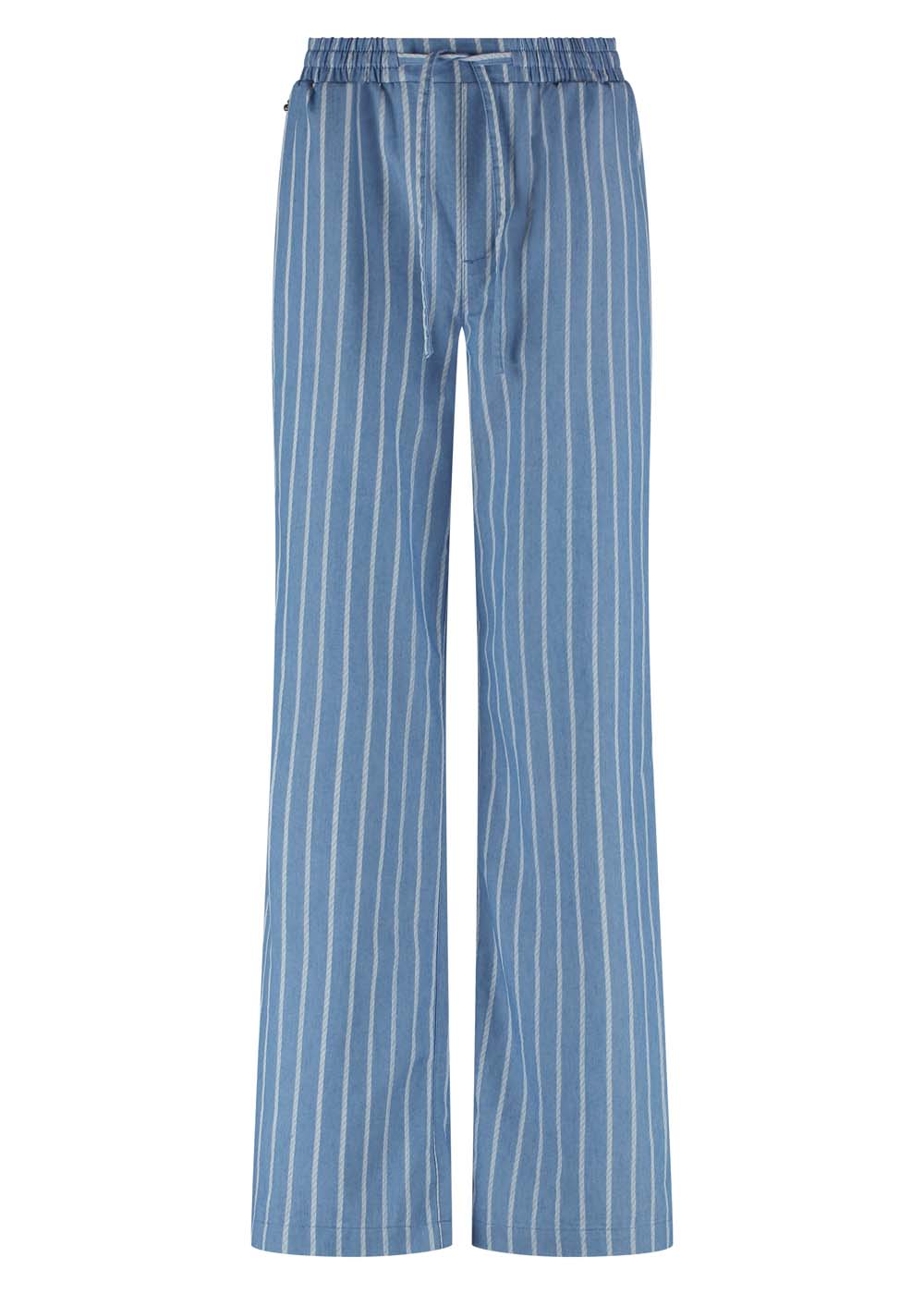 Chambray Striped Trousers