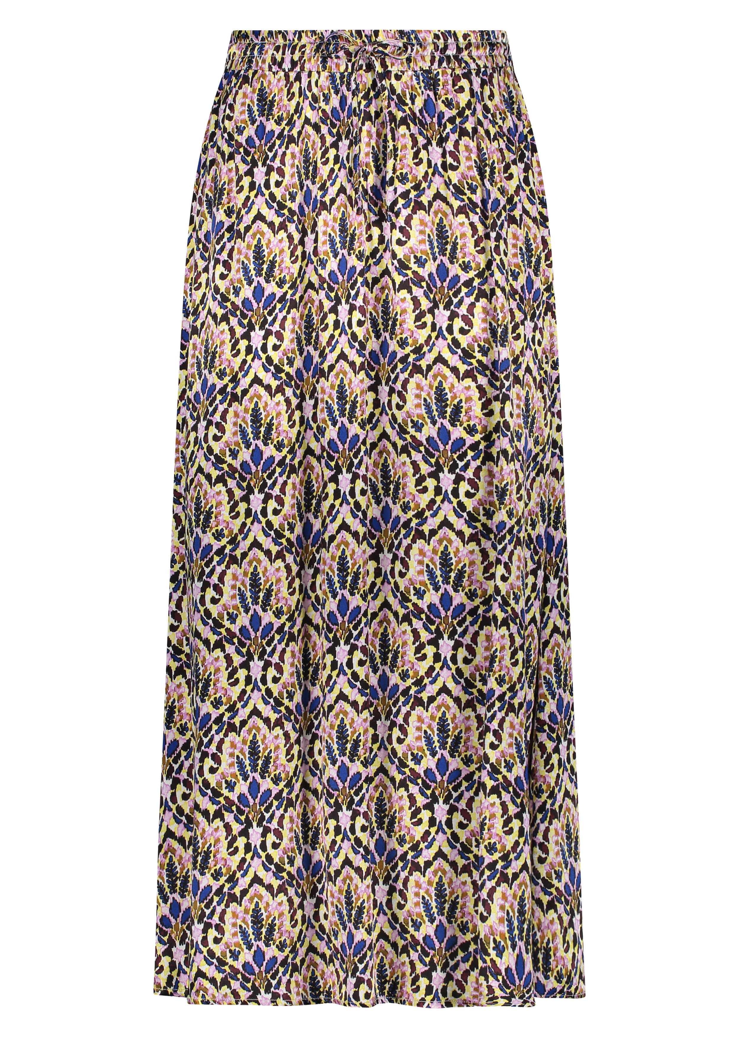 Skirt Satin Boho Rhythm Print