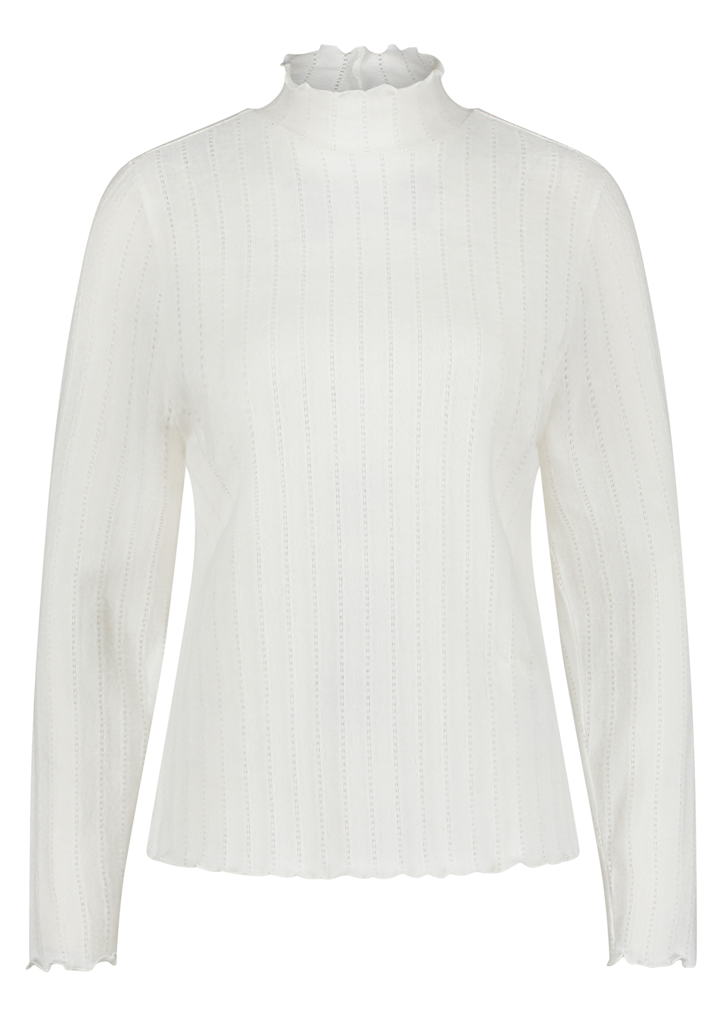 Top Fancy Mock Neck
