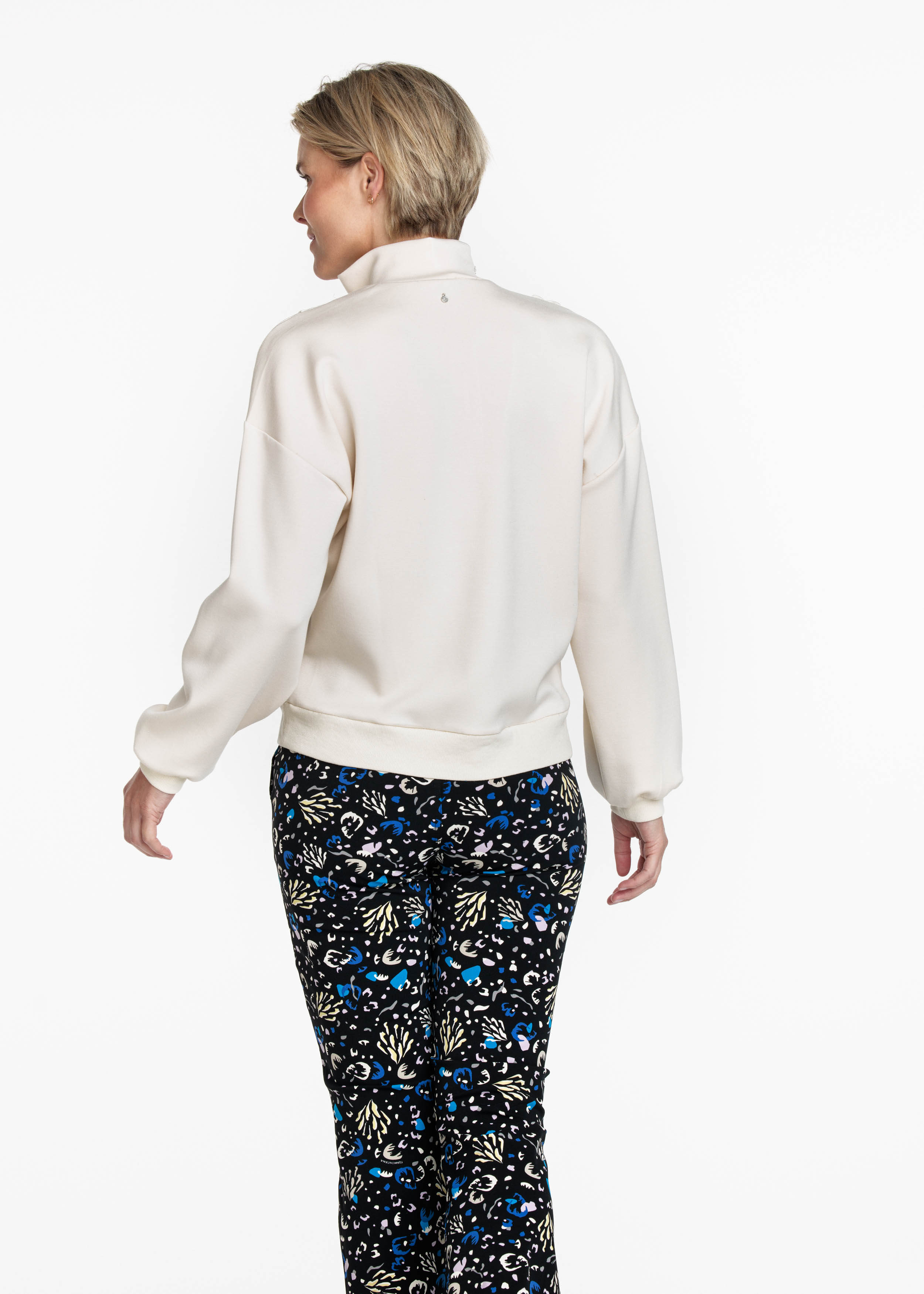 Sweater Zipper Embroidery