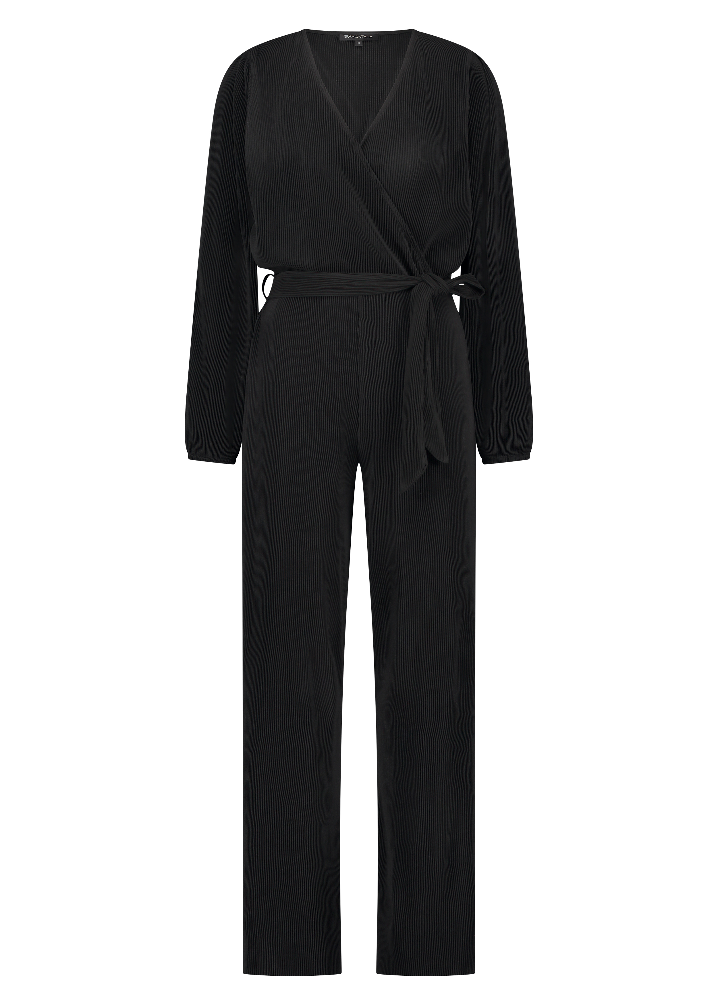Jumpsuit Plisse Belted
