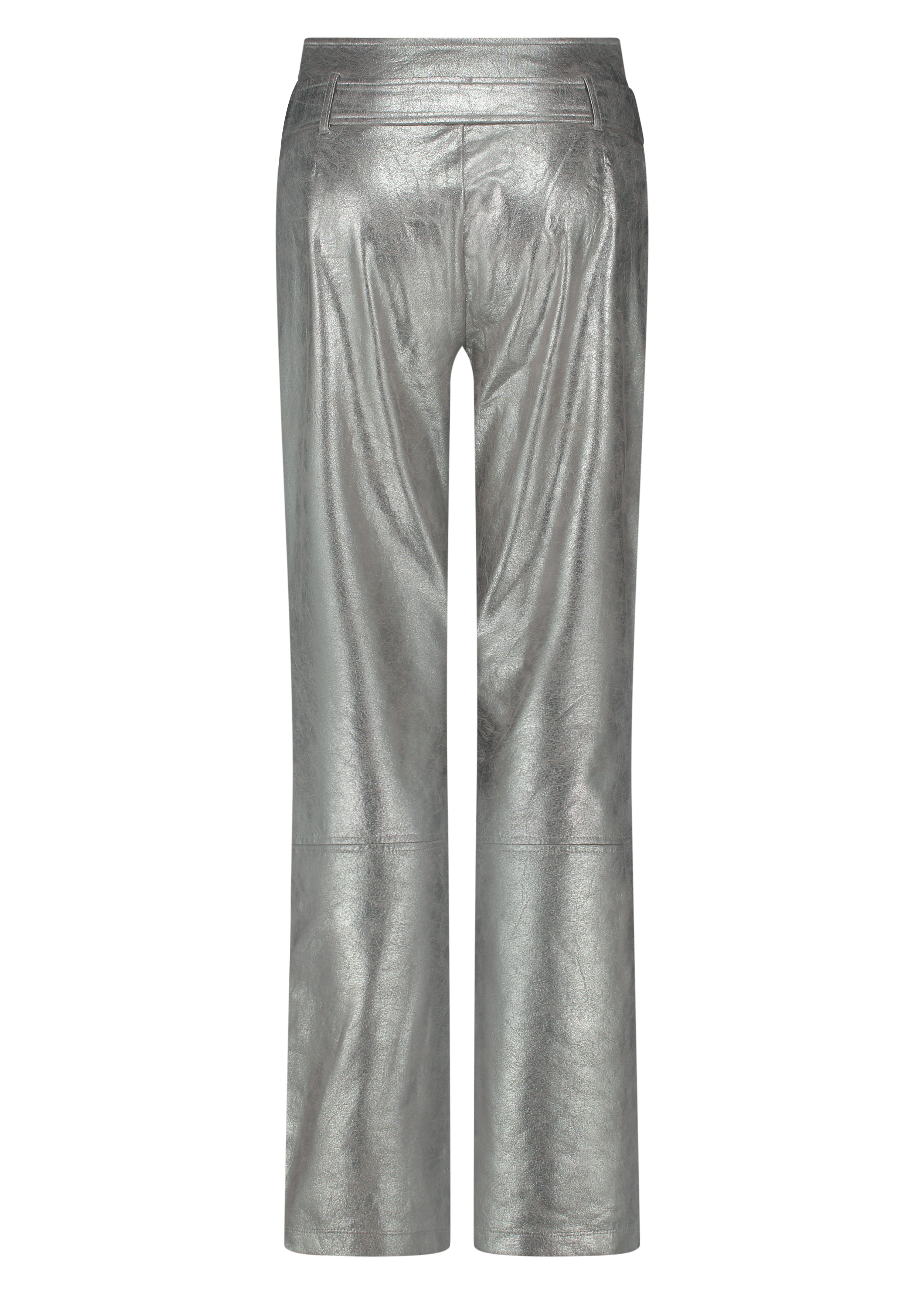 Trousers Belted Coated Trousers Belted Coated