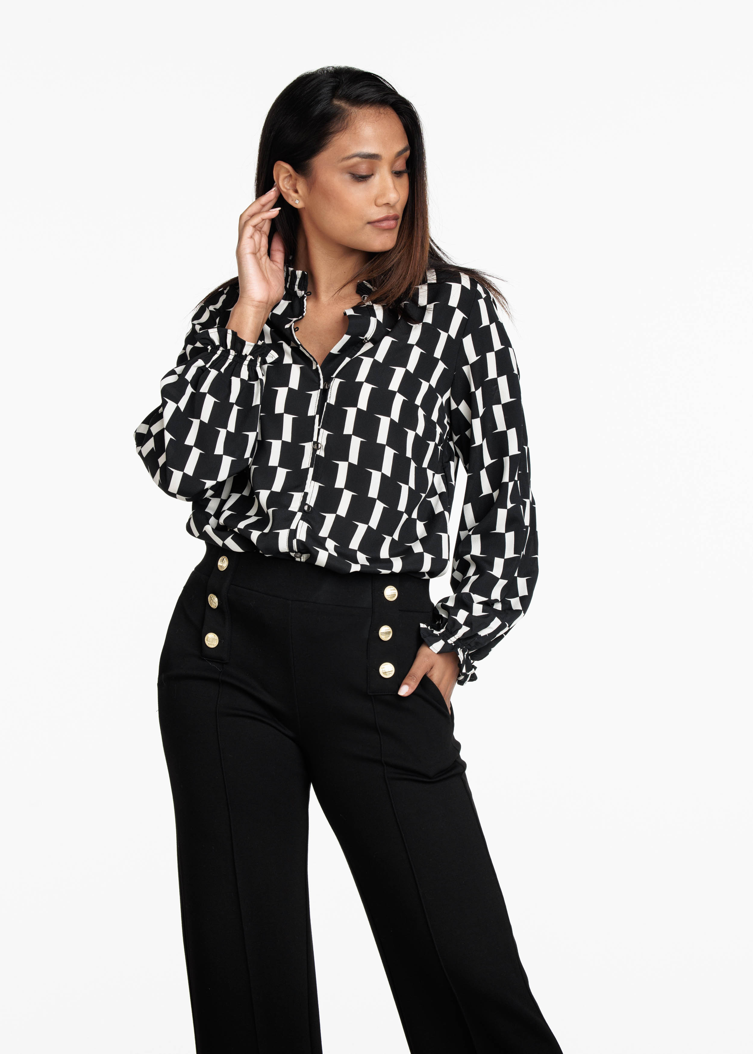 Blouse Block Print