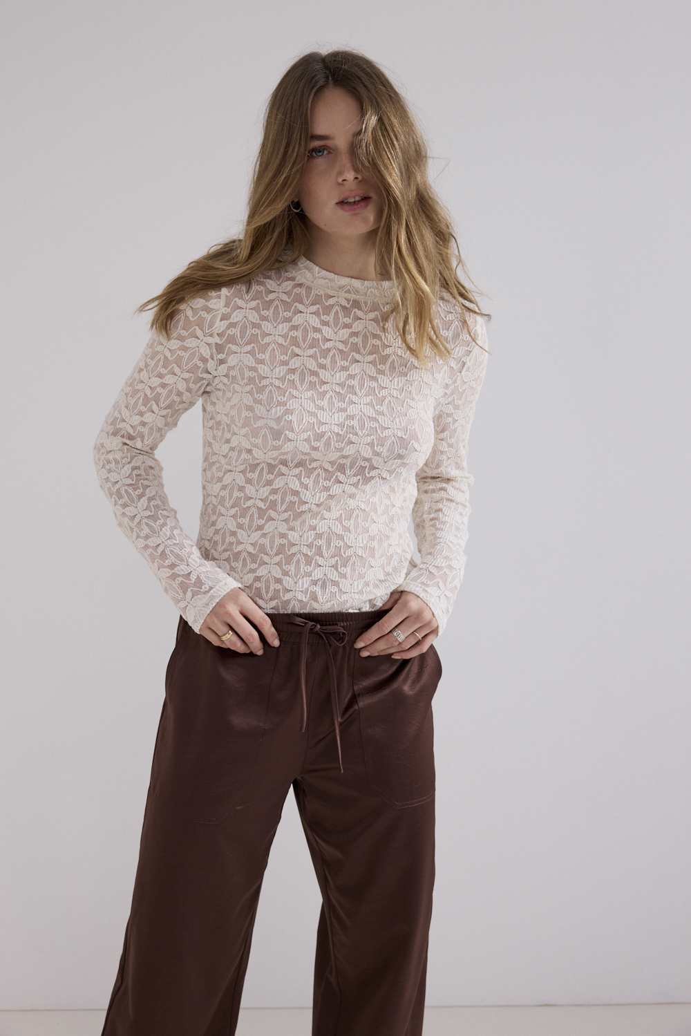 Stretch Lace Top