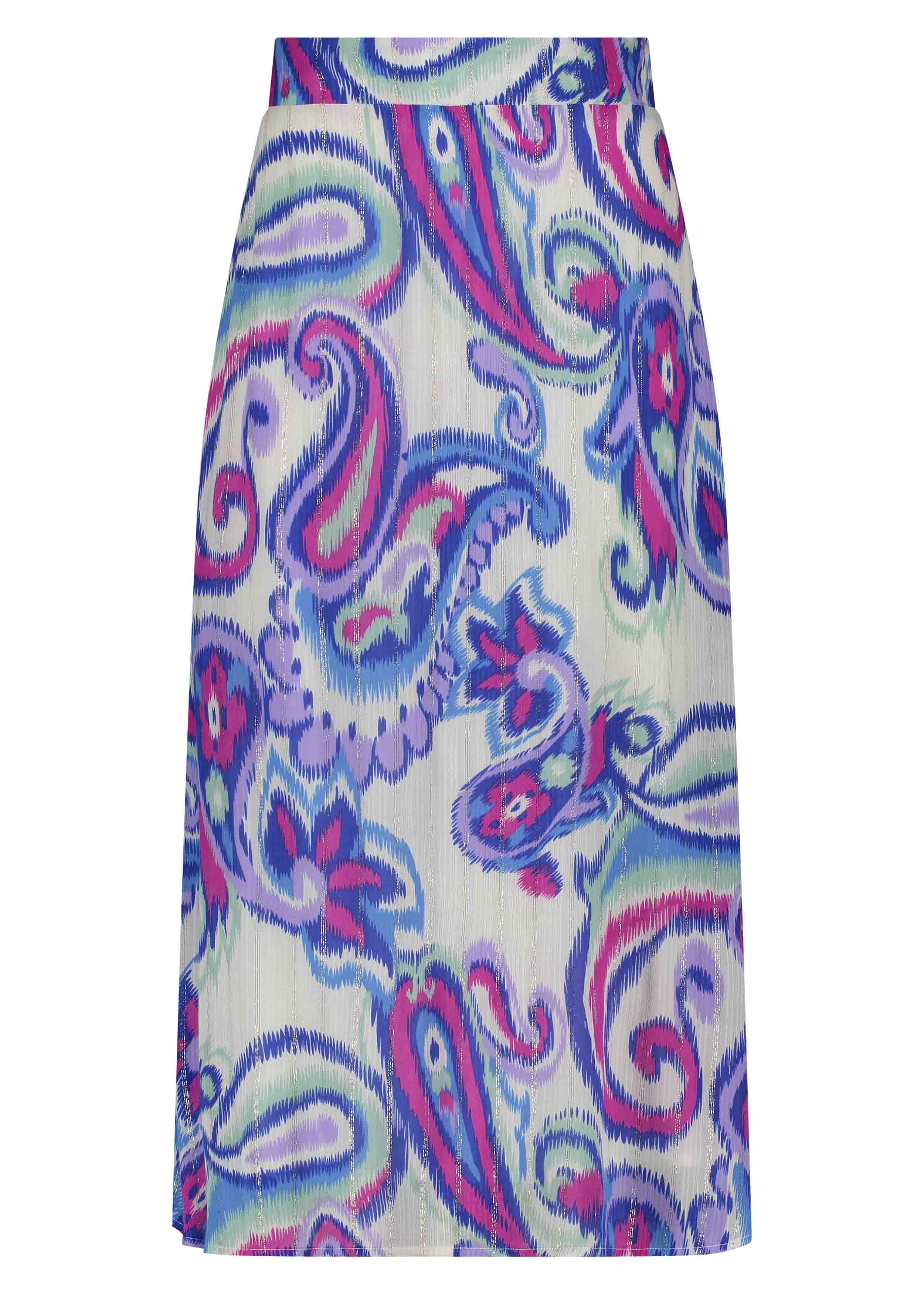 Skirt Lurex Big Paisley