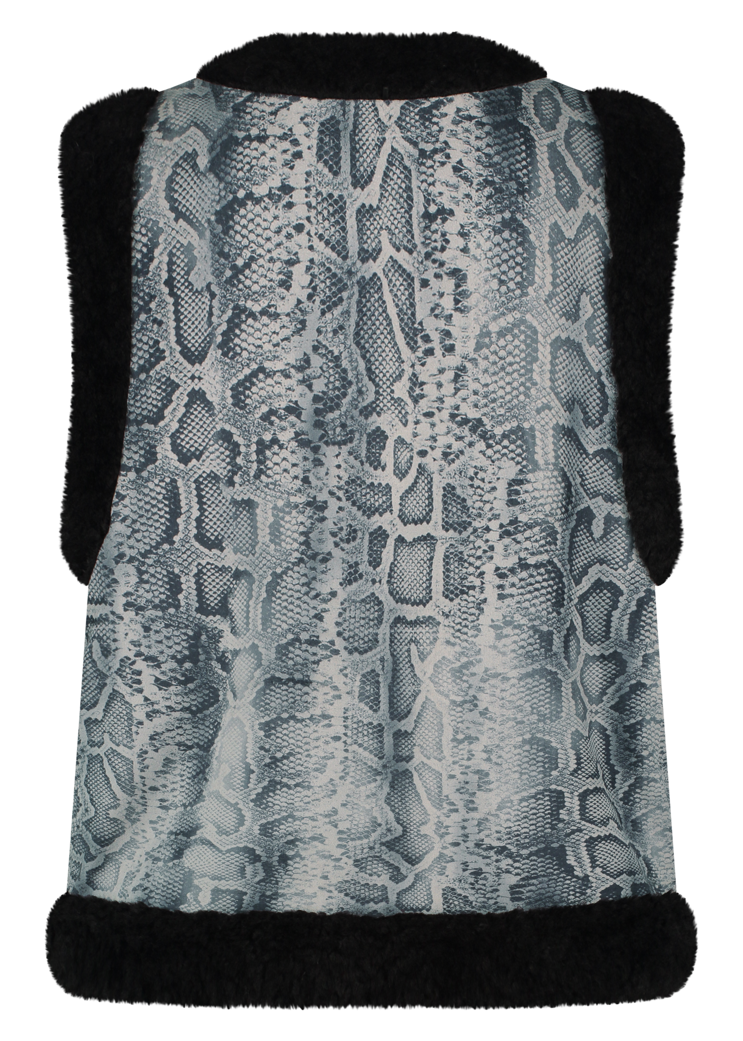 Gilet Teddy Grey Snake Gilet Teddy Grey Snake