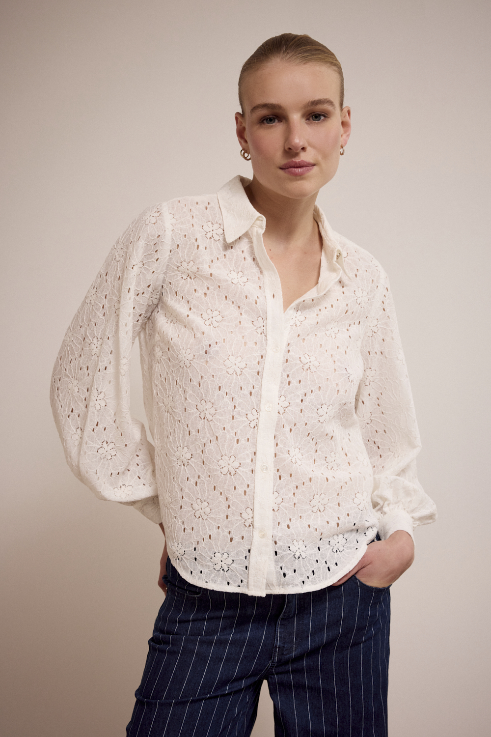 Flower Lace Blouse