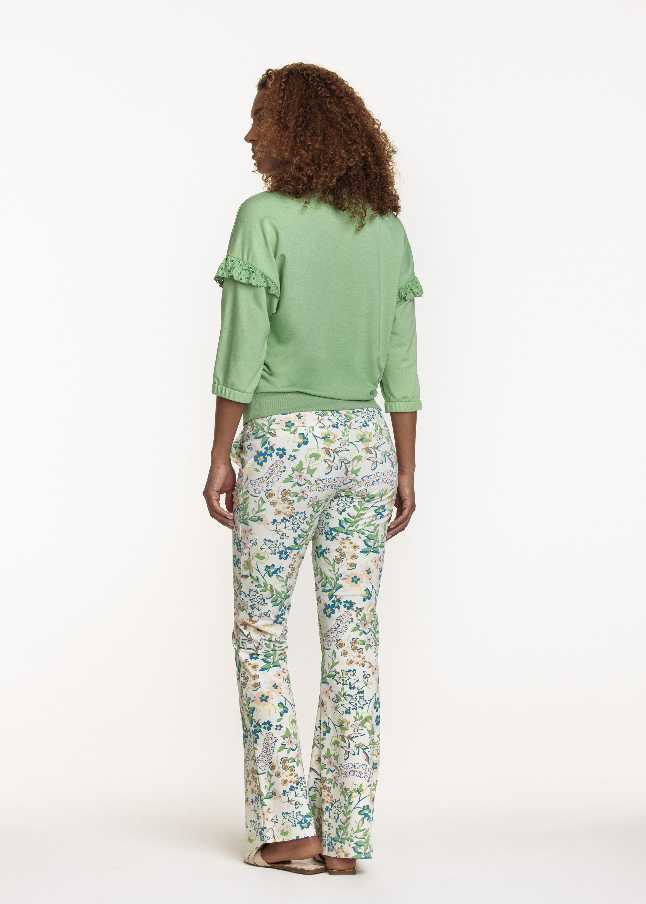 Trousers Travel Summer Florals Print
