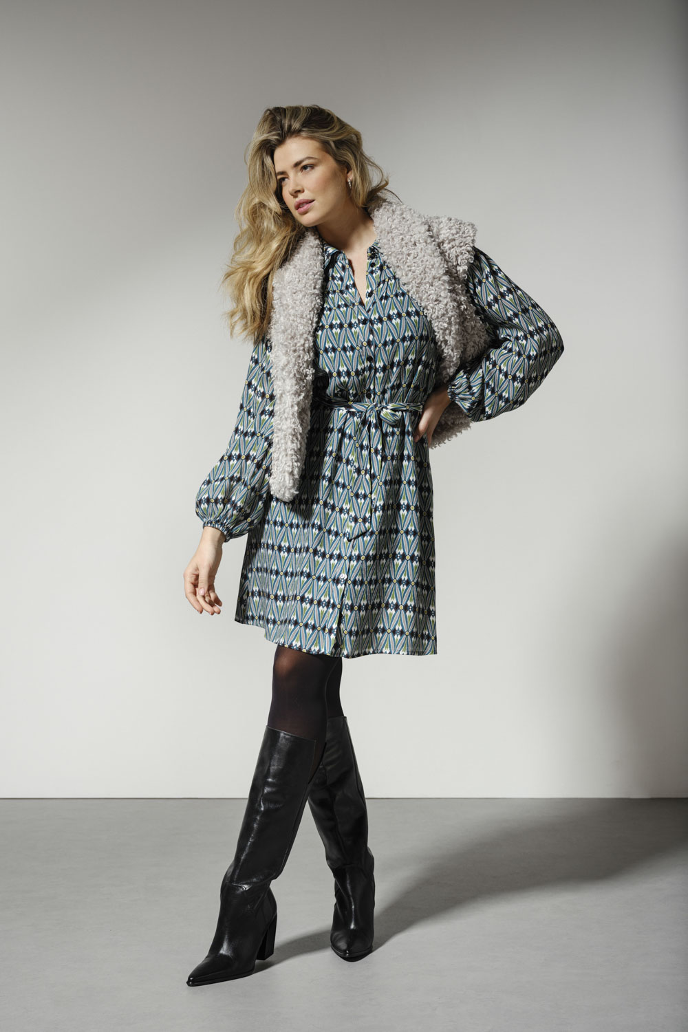 Dress Winter Criss Cross