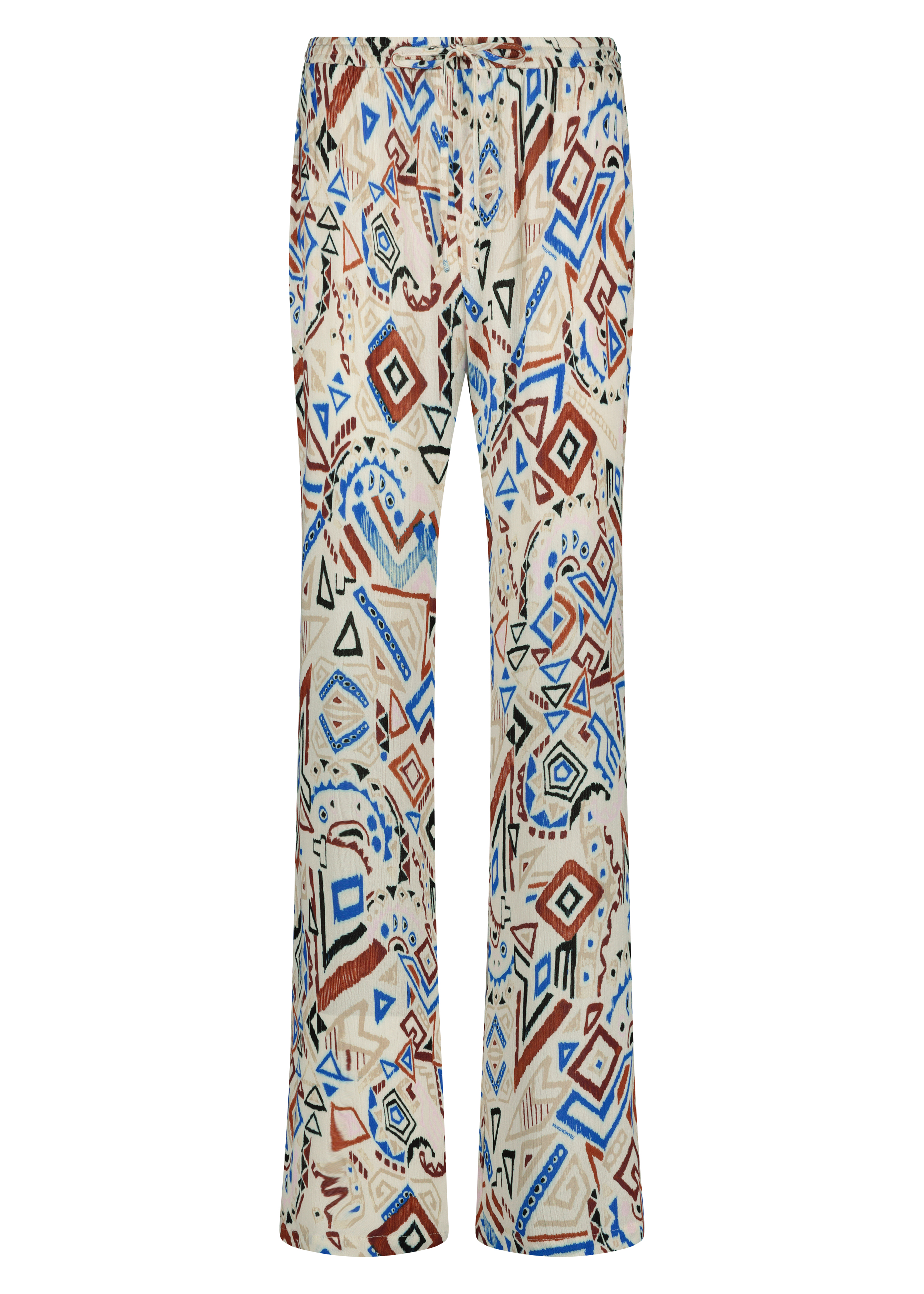 Trousers Summer Blues Print